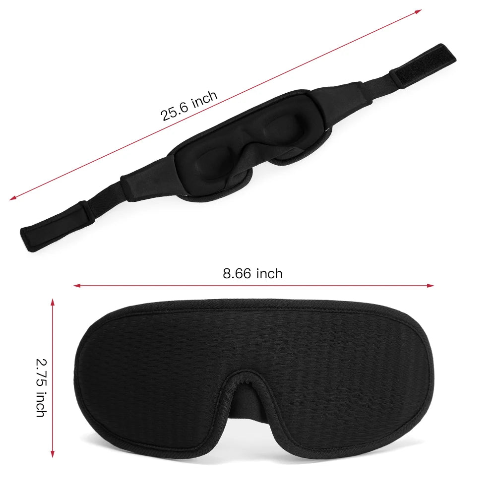 3D Memory Foam Sleep Mask (8 varients)