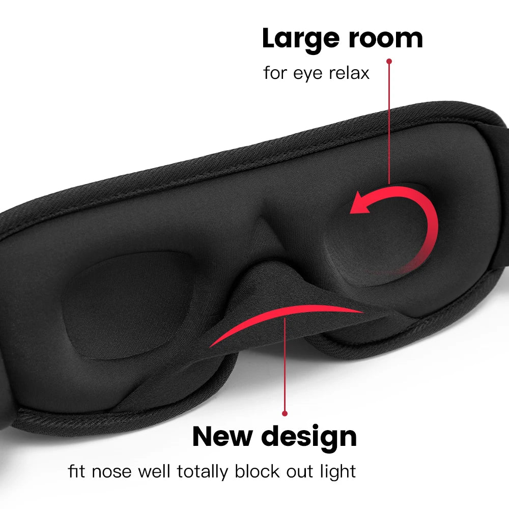 3D Memory Foam Sleep Mask (8 varients)